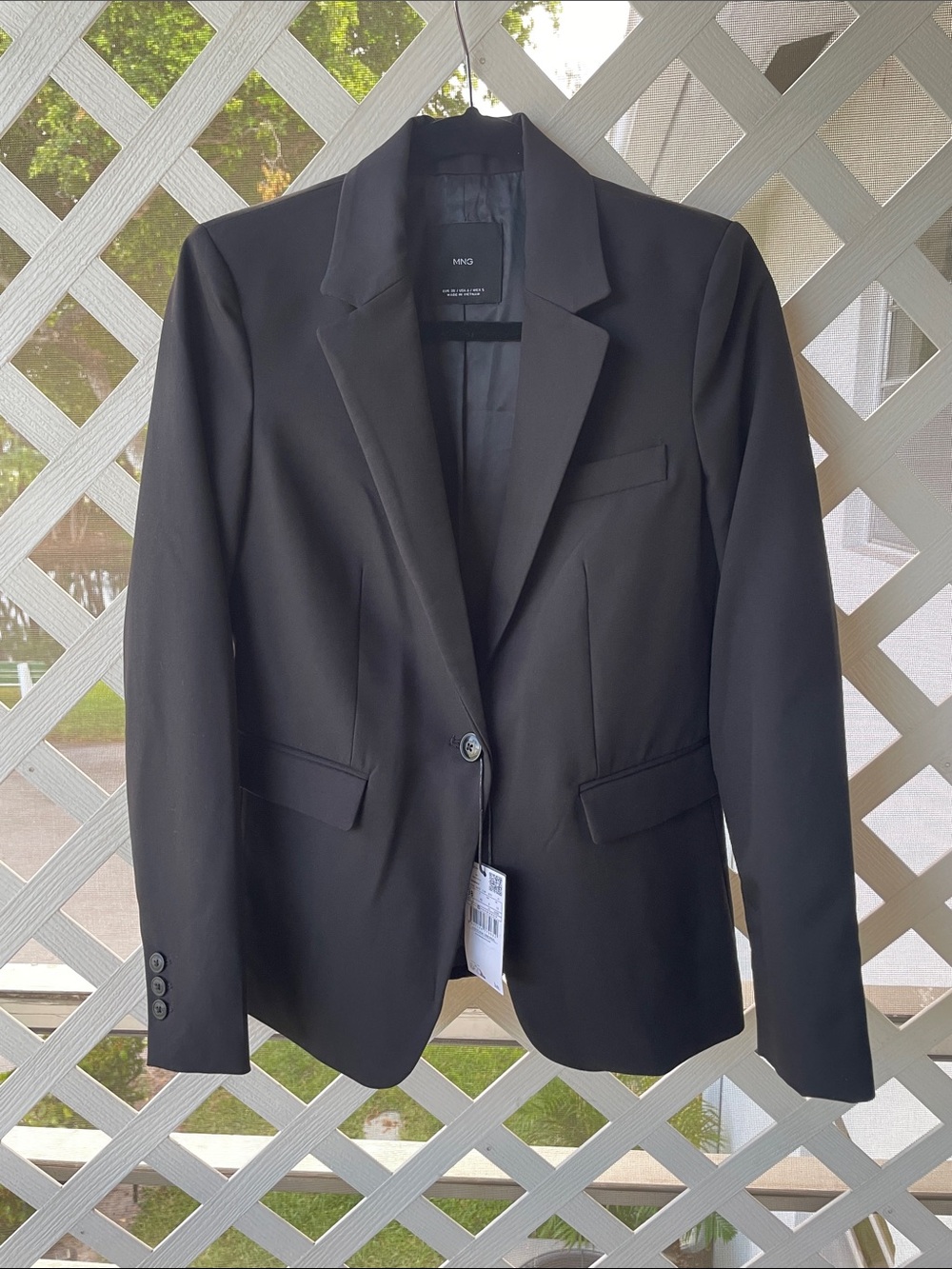 Mango ‘Americana’ One-Button Blazer - Picture 2 of 12